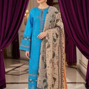 embroidered cotton lawn shirt full set stitched summer collection