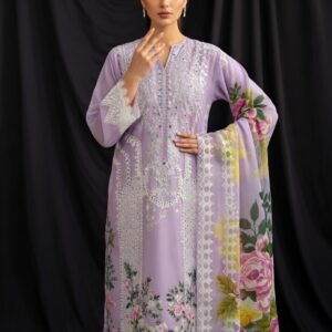 embroidered cotton shirt set stitched summer collection